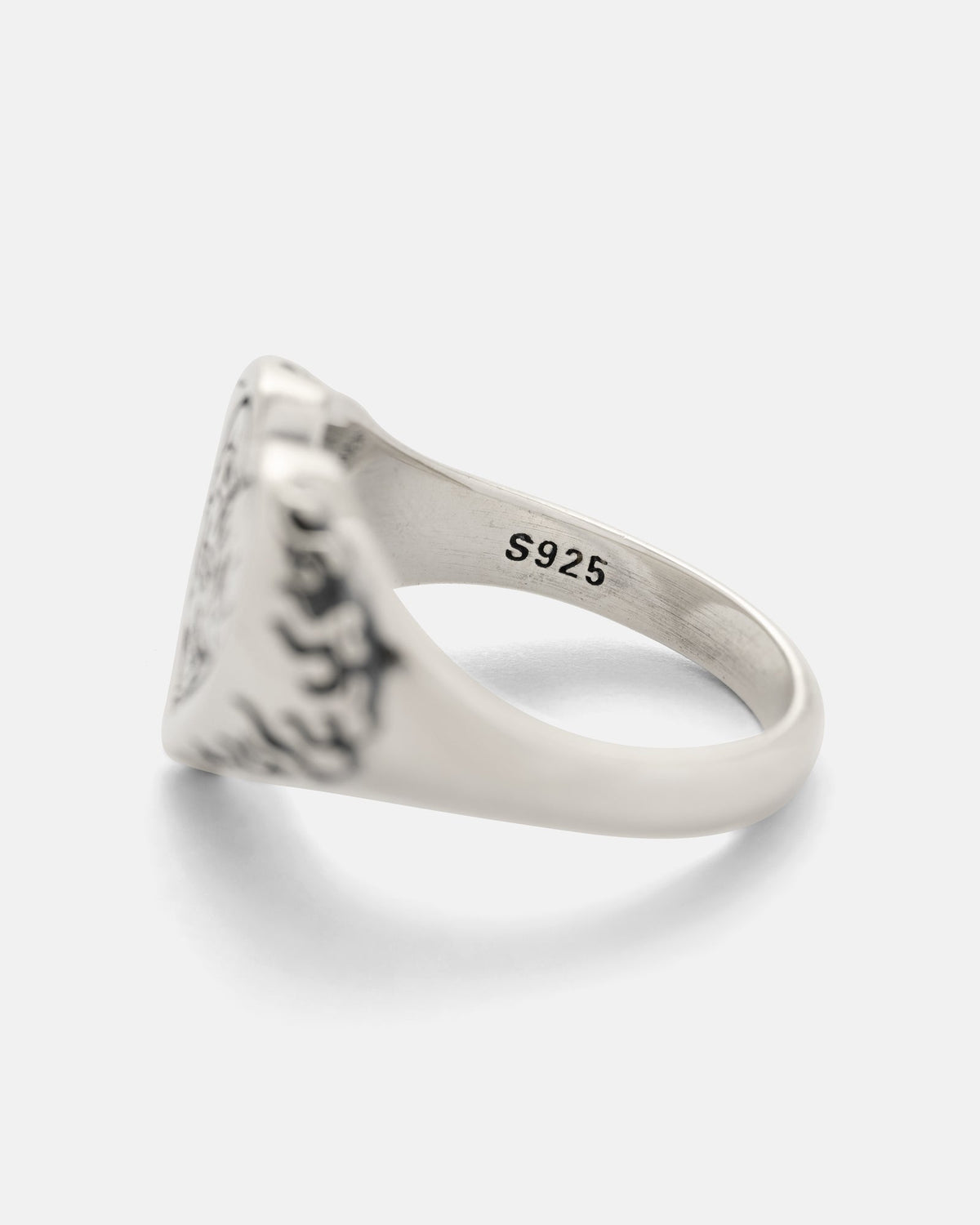 925 Sterling Silver Skull Heart Ring