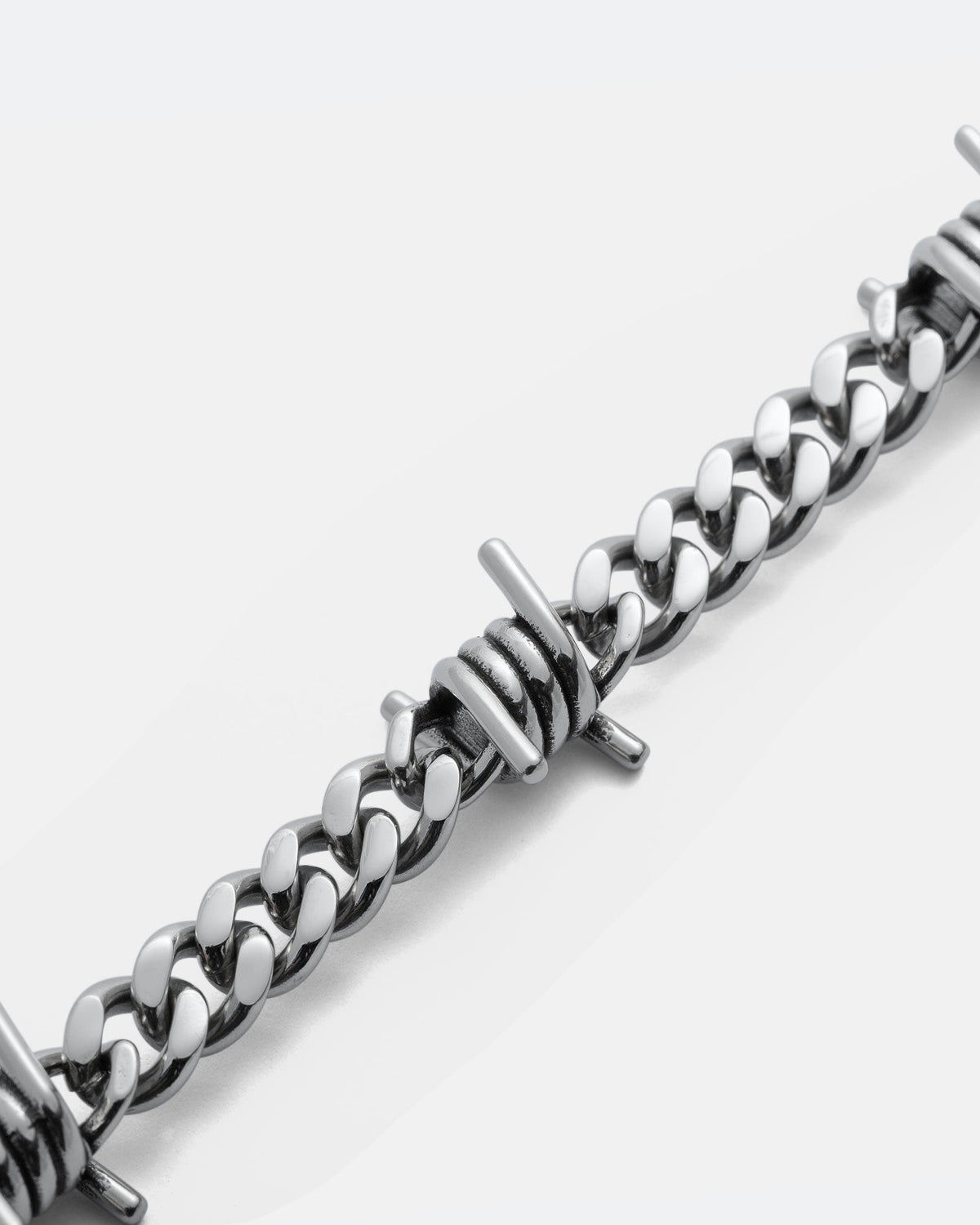 9mm Barbed Wire Cuban Chain
