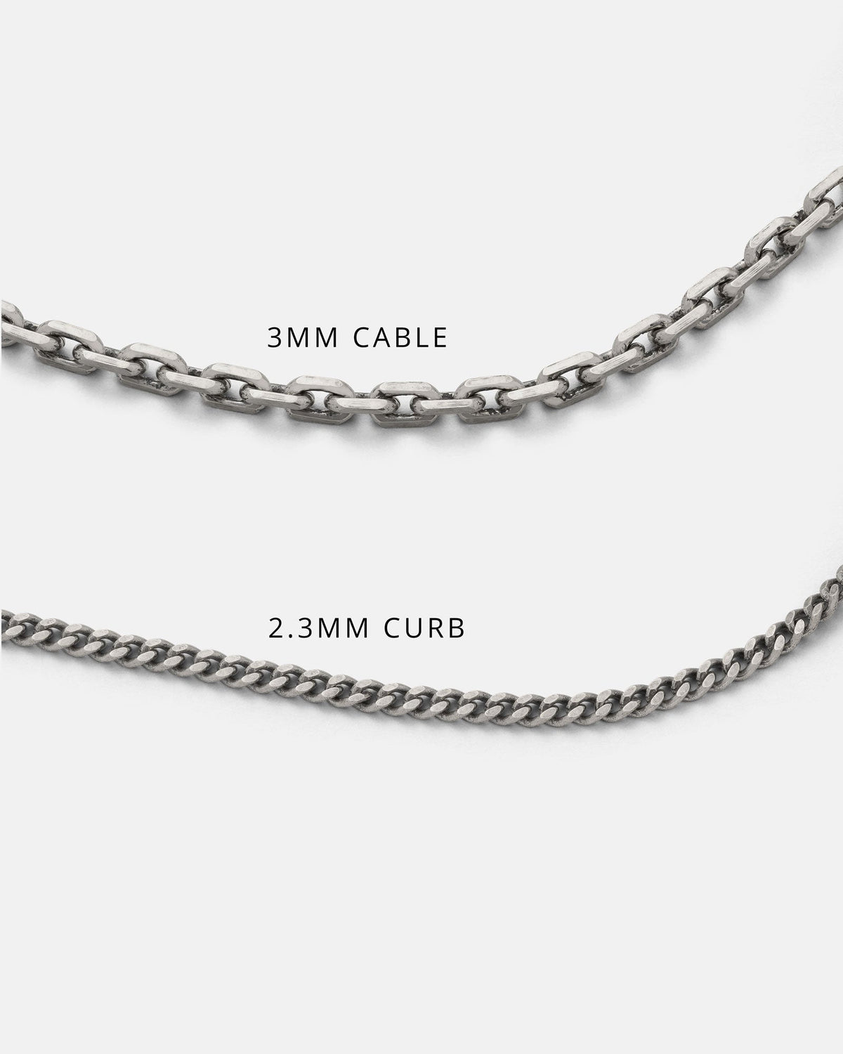 925 Sterling Silver Cross & Dagger Necklace