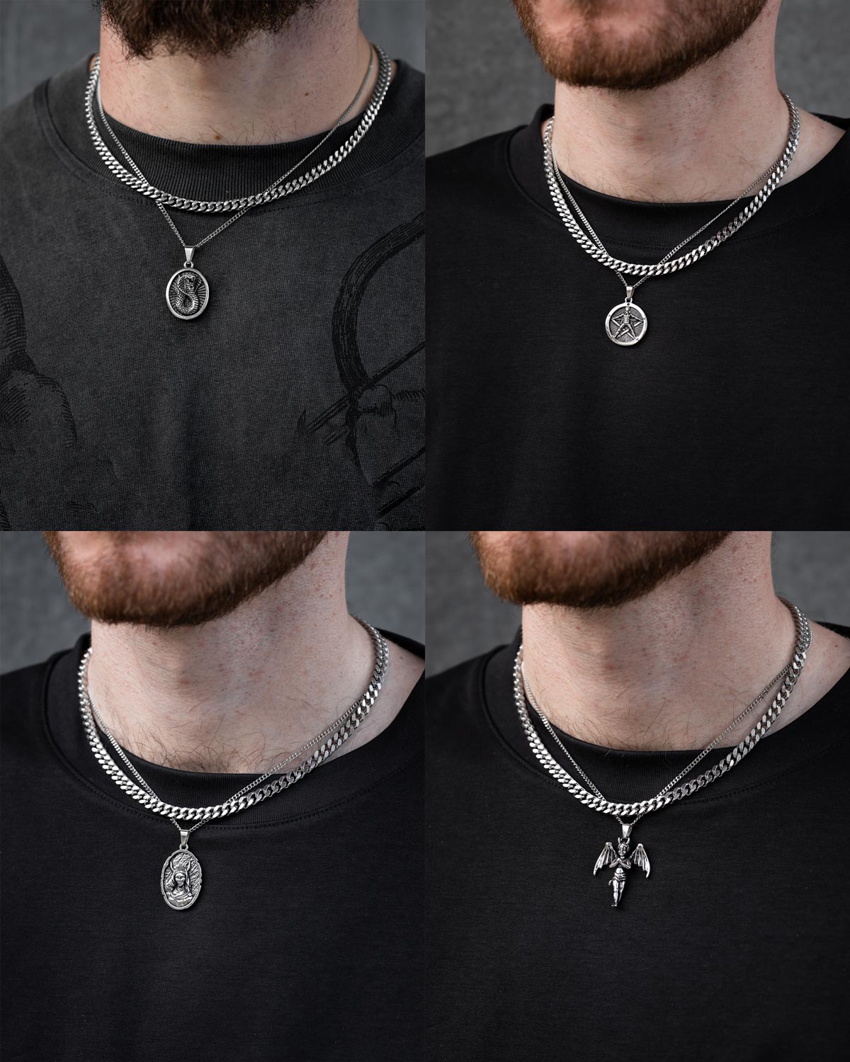 Cuban Set (Custom Pendant Choice)