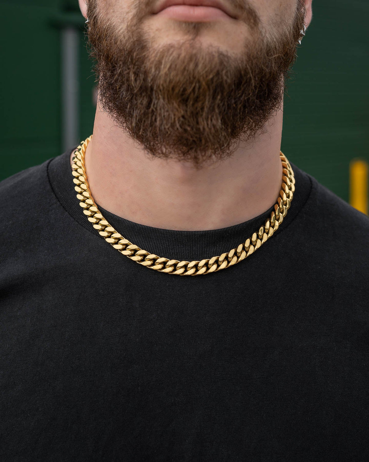 11mm Cuban Chain (Gold)