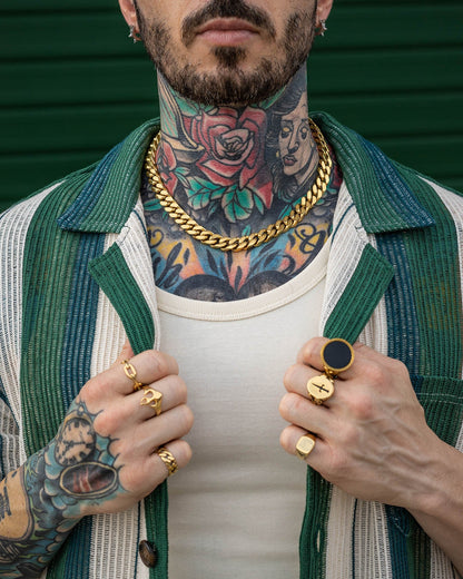 11mm Cuban Chain (Gold)