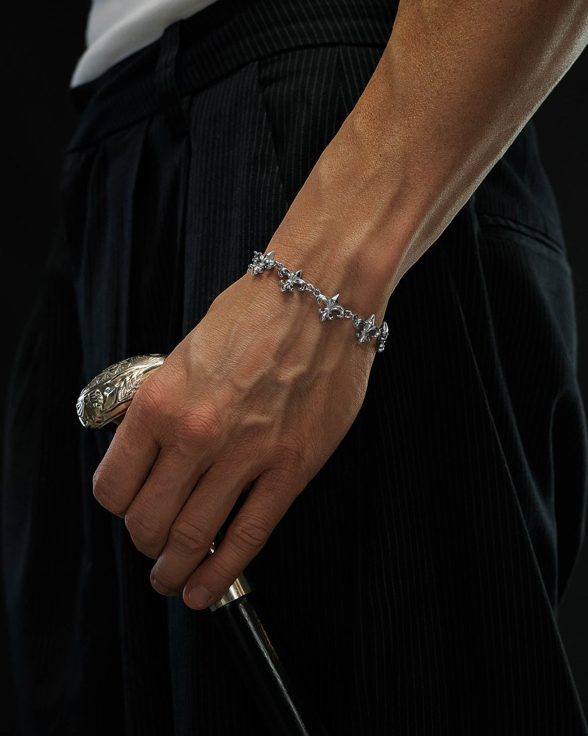 "Fleur De Lis" 15mm Bracelet