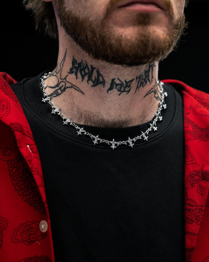 "Fleur De Lis" 15mm Chain