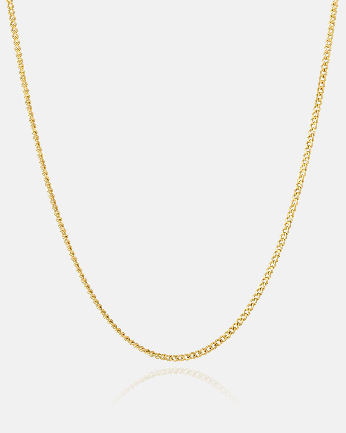 2.3mm Curb Chain (Gold)
