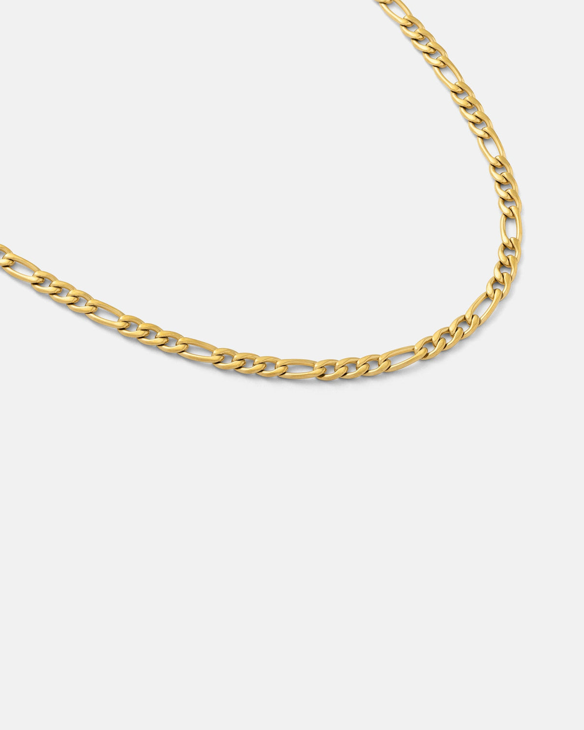 2.9mm Figaro Chain (Gold)