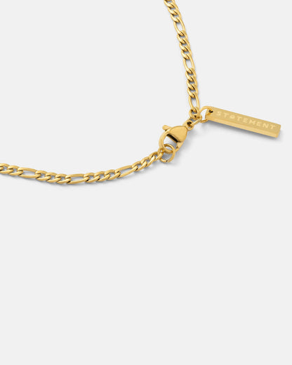 2.9mm Figaro Chain (Gold)