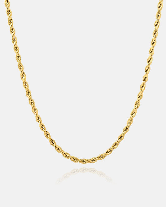 4mm Rope Chain (Gold)