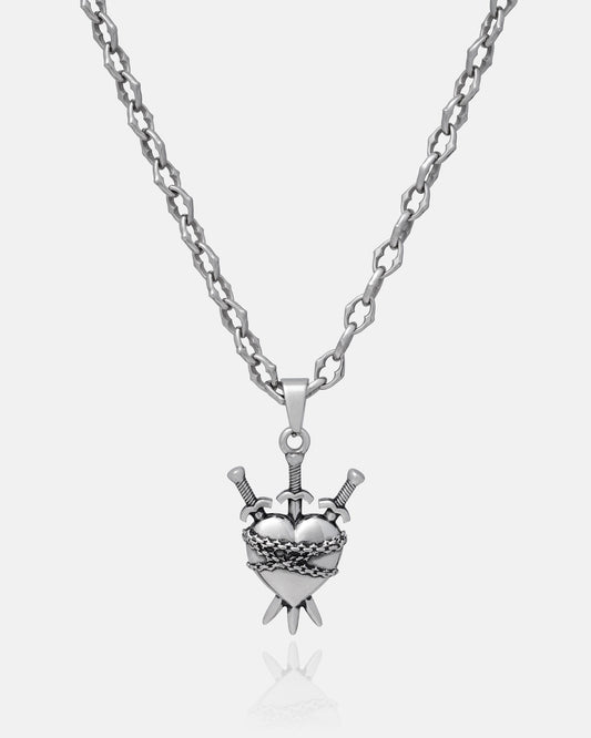 "The Cathedral" 6mm Spiked Chain with Custom Pendant Choice