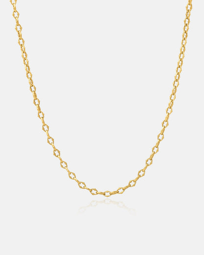 "The Cathedral" 6mm Spiked Chain (Gold)