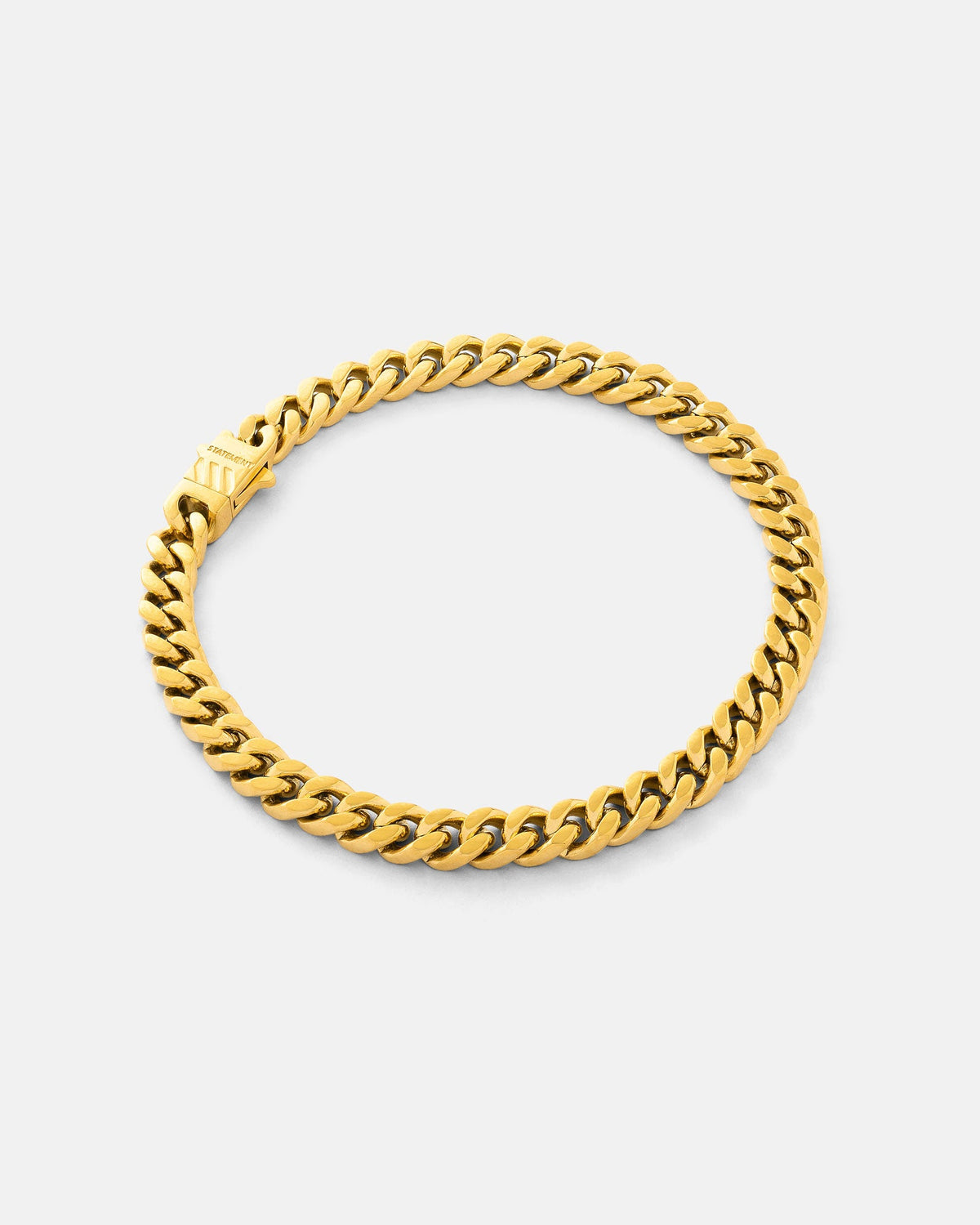 6mm Cuban Bracelet (Gold)