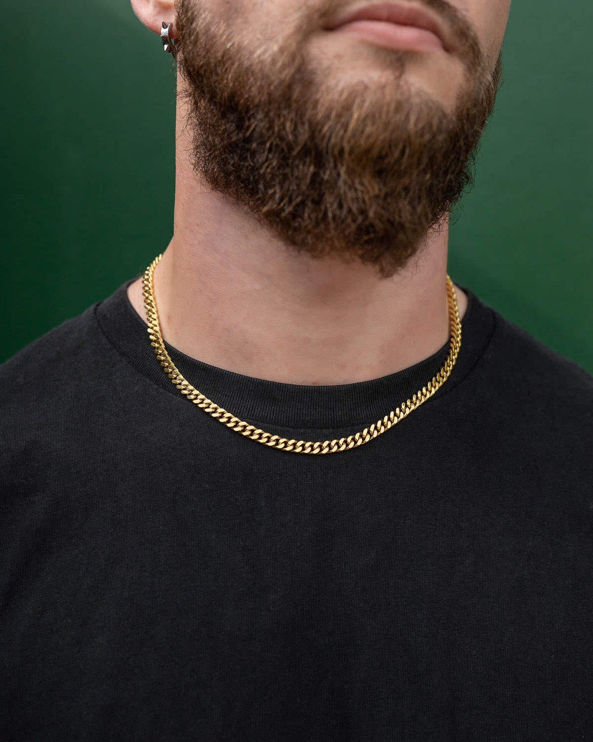 6mm Cuban Chain (Gold)