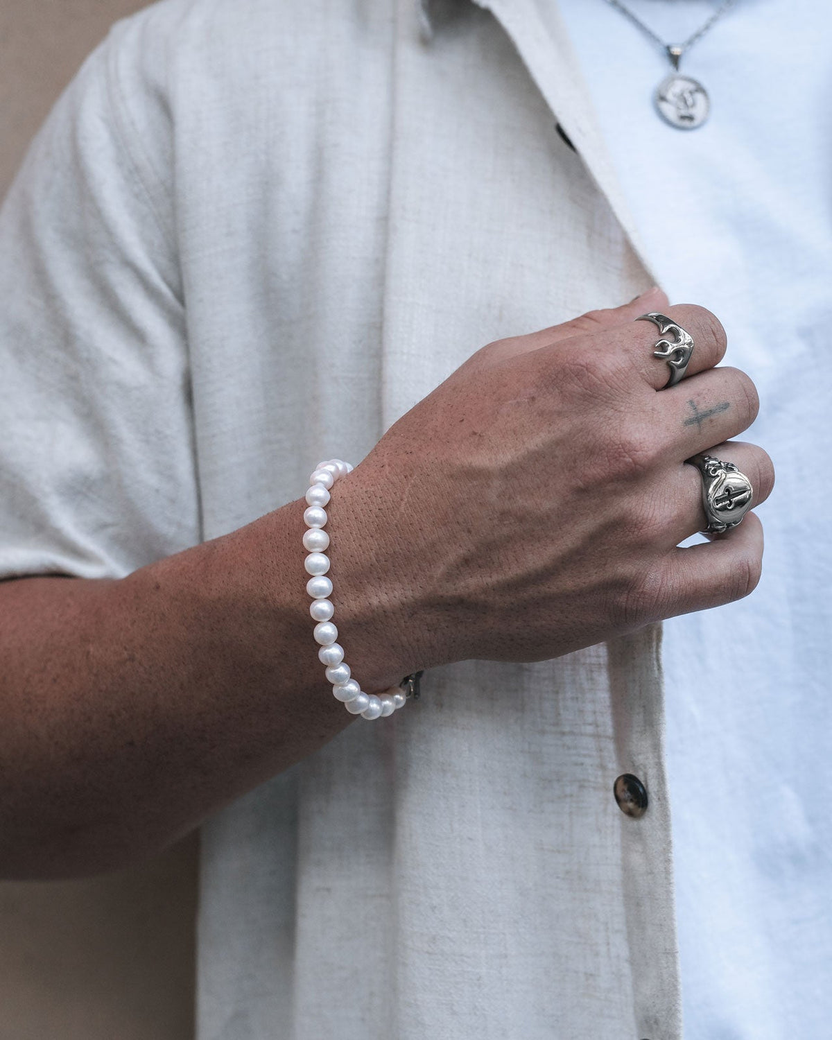 8mm Freshwater Pearl Bracelet