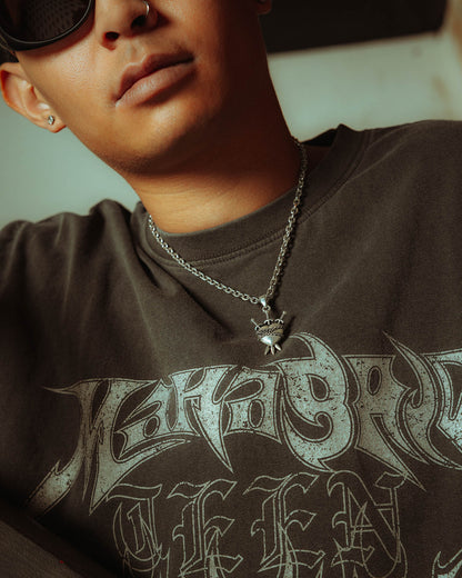 925 Sterling Silver "3 of Swords" Pendant
