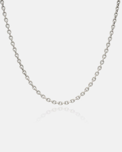 925 Sterling Silver 4.5mm Cable Chain