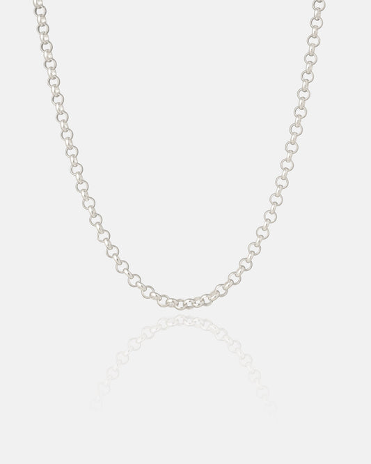 925 Sterling Silver 4mm Rolo Chain