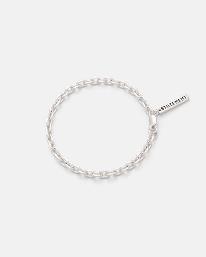 925 Sterling Silver 4.5mm Cable Chain Bracelet