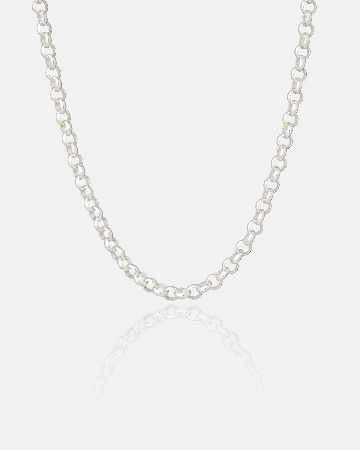 925 Sterling Silver 5mm Rolo Chain