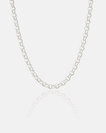 925 Sterling Silver 5mm Rolo Chain