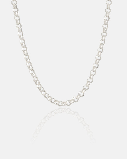 925 Sterling Silver 5mm Rolo Chain