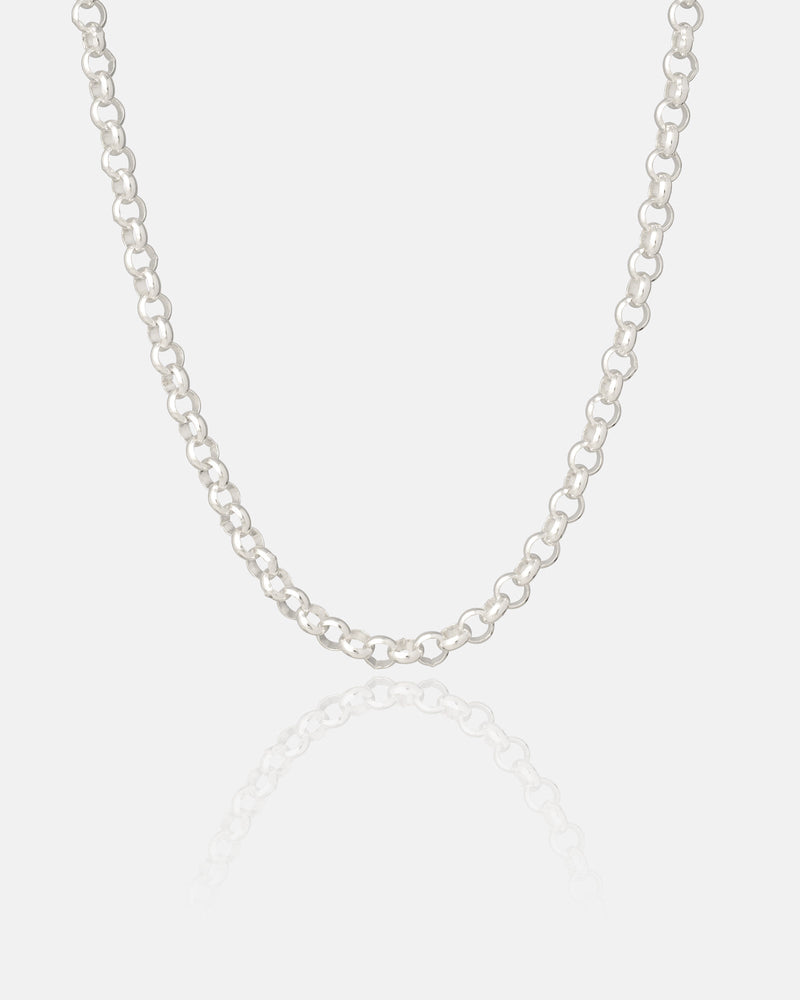 925 Sterling Silver 5mm Rolo Chain