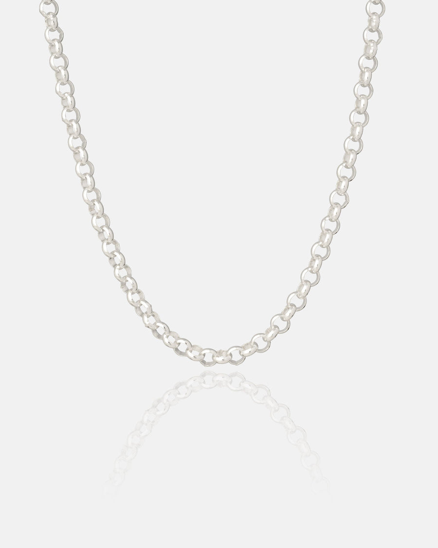925 Sterling Silver 5mm Rolo Chain