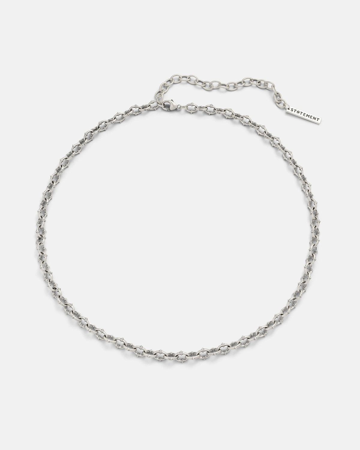 925 Sterling Silver "The Cathedral" 6mm Spiked Chain