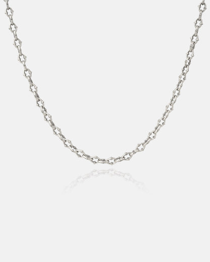 925 Sterling Silver "The Cathedral" 6mm Spiked Chain