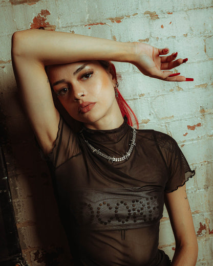 925 Sterling Silver 9mm Barbed Wire Cuban Chain