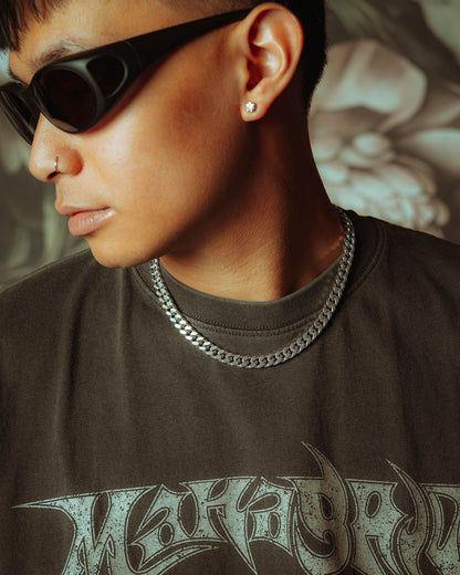 925 Sterling Silver 9mm Cuban Chain