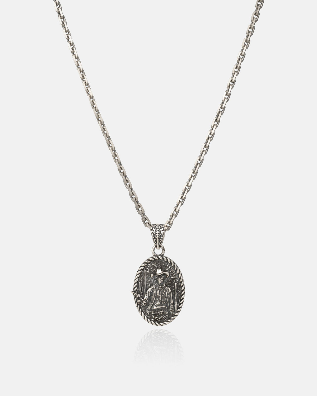 925 Sterling Silver "Big Iron" Pendant