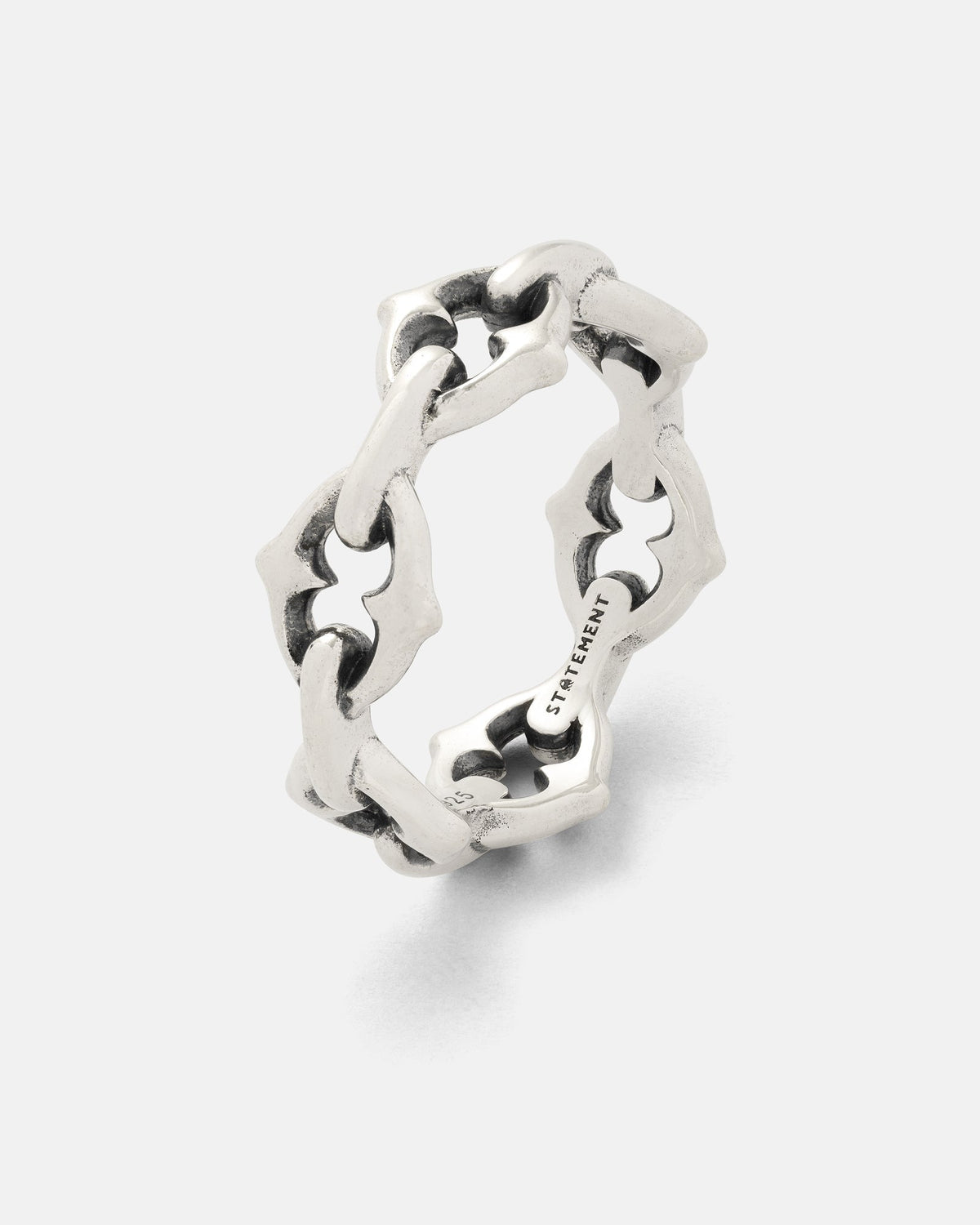 925 Sterling Silver "The Cathedral" Spiked Ring