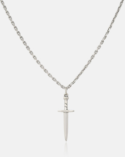 925 Sterling Silver Dagger Pendant