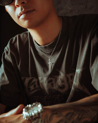 925 Sterling Silver Dagger Pendant