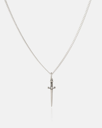925 Sterling Silver Mini Dagger Pendant