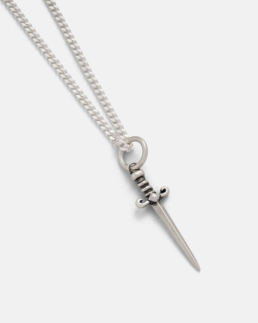 925 Sterling Silver Mini Dagger Pendant