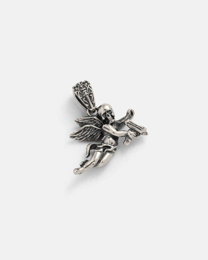 925 Sterling Silver Mini "Deaths Cupid" Pendant
