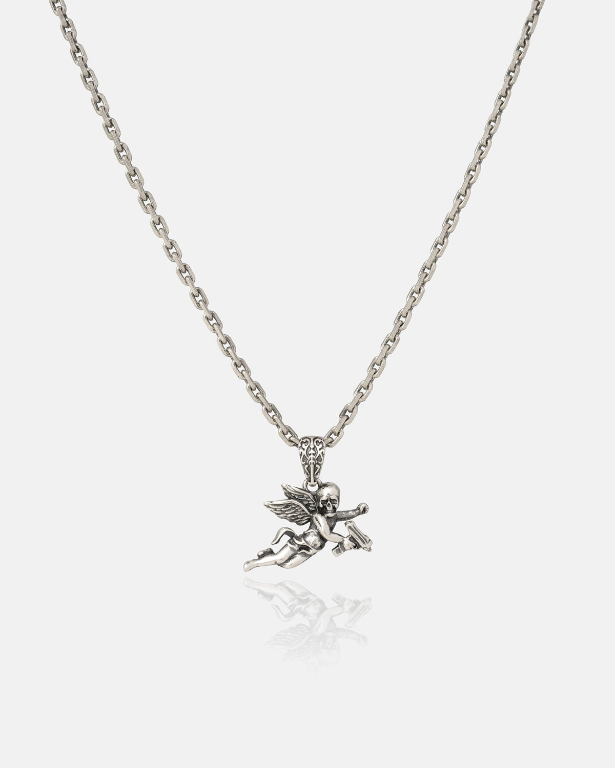 925 Sterling Silver Mini "Deaths Cupid" Pendant