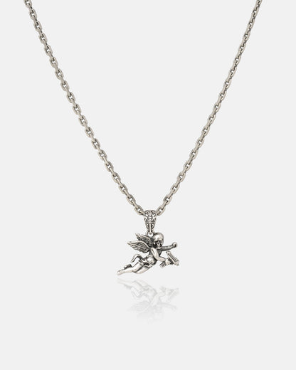 925 Sterling Silver Mini "Deaths Cupid" Pendant