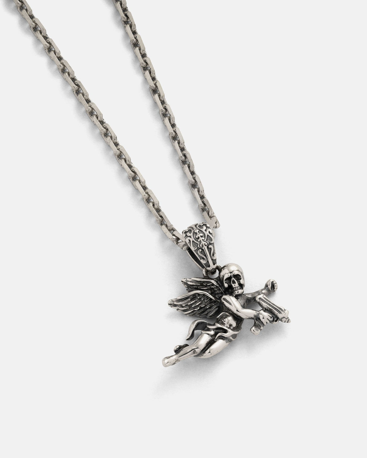 925 Sterling Silver Mini "Deaths Cupid" Pendant