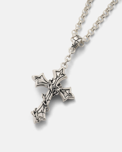 925 Sterling Silver Mini "The Ruins" Cross Pendant