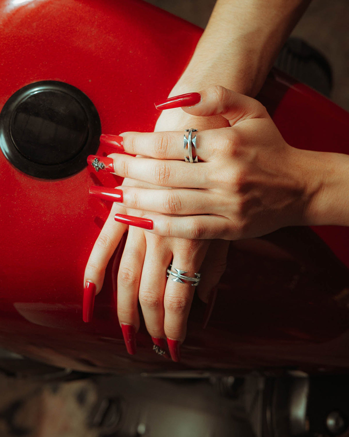 925 Sterling Silver Razor Wire Ring