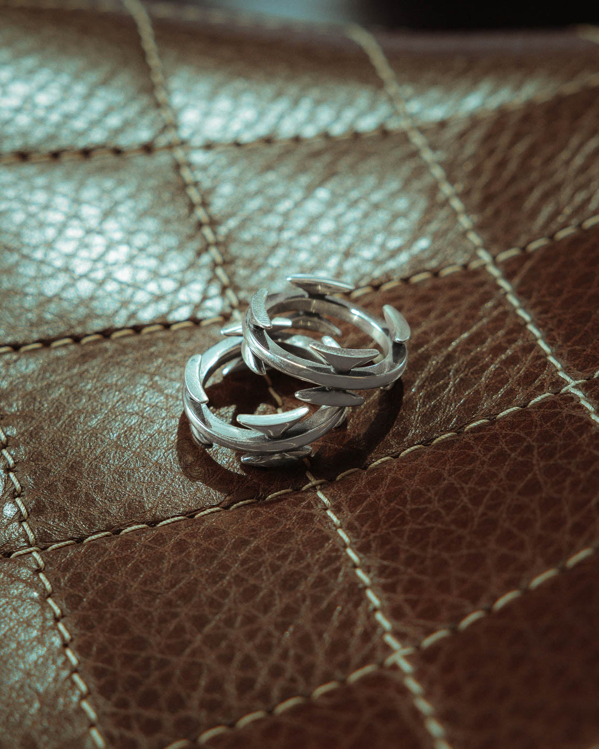 925 Sterling Silver Razor Wire Ring