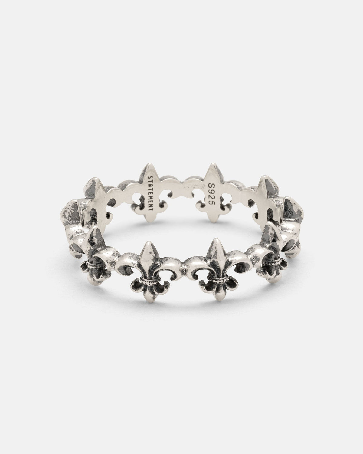 925 Sterling Silver "Fleur De Lis" Ring