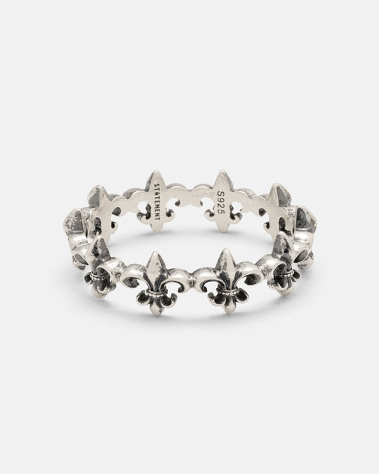 925 Sterling Silver "Fleur De Lis" Ring