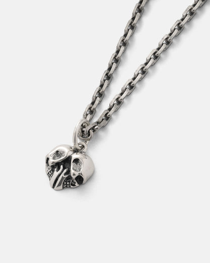 925 Sterling Silver Skull Heart Pendant