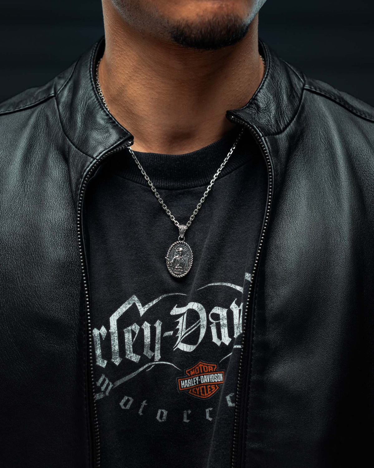 925 Sterling Silver "Big Iron" Pendant