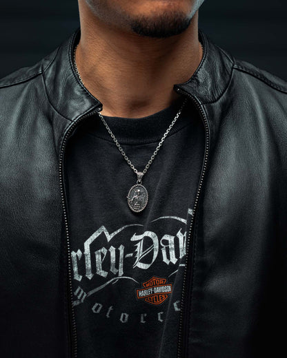 925 Sterling Silver "Big Iron" Pendant