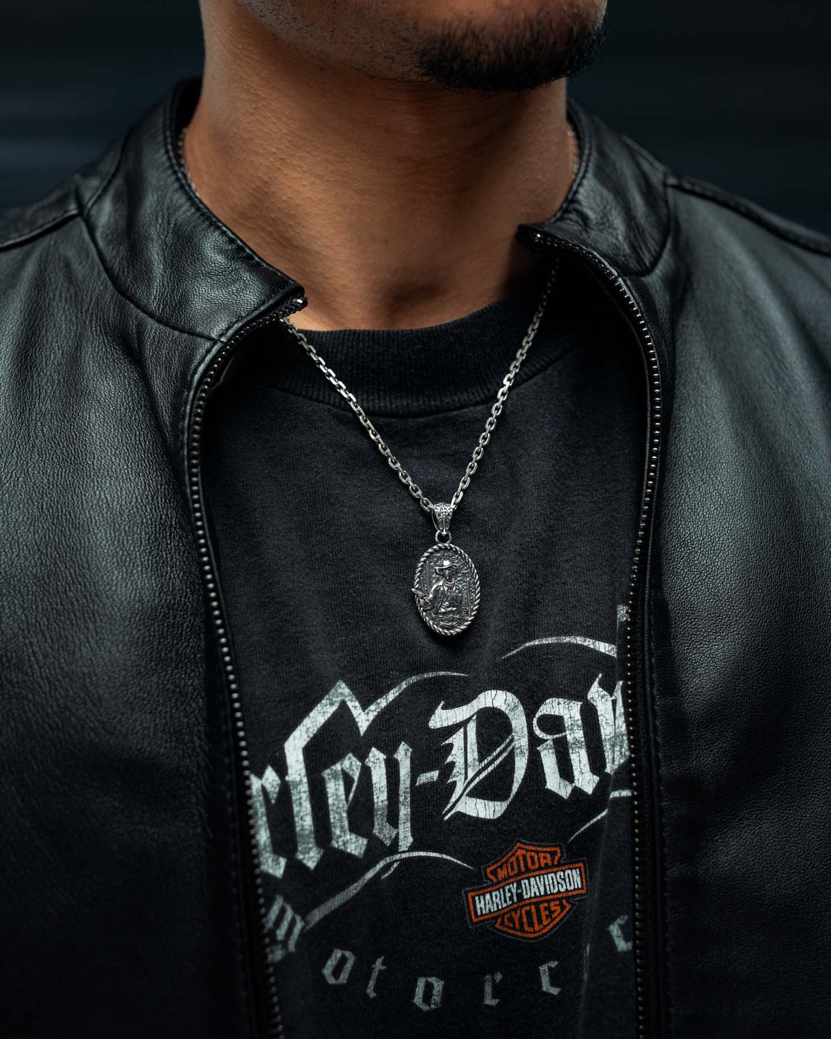 925 Sterling Silver "Big Iron" Pendant
