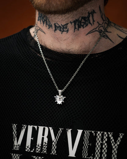 925 Sterling Silver Mini "Love Hurts" Pendant